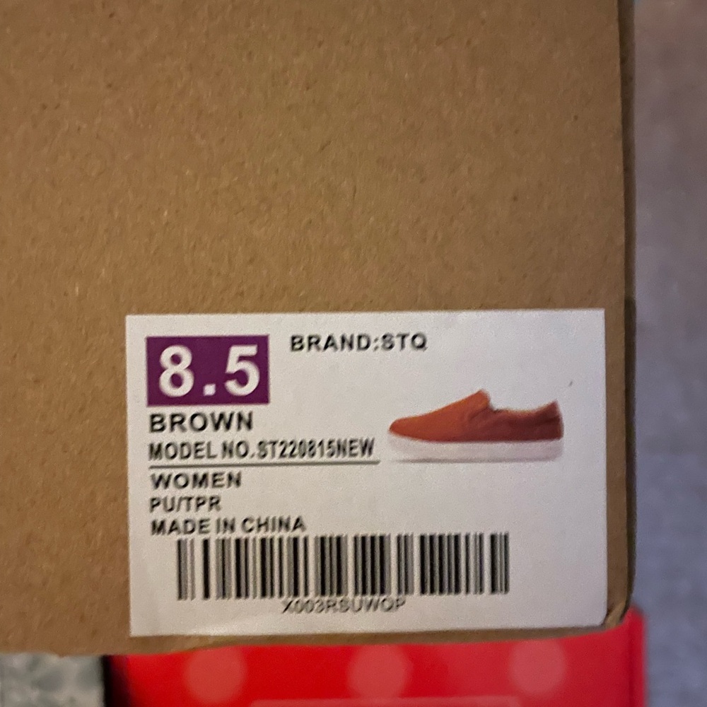 Women's Brown Slip-On Shoes